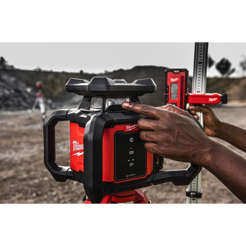 Laser rotatif 18 V M18 M18 RLOH600-201C One-Key rouge horizontale 600 m + 1 batterie 2 Ah + chargeur en coffret MILWAUKEE 4933493191 photo du produit Secondaire 3 L