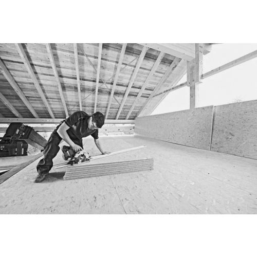 Scie circulaire 18V GKS 18V-57 G + 2 batteries Procore 4Ah + chargeur GAL 18V-40 en L-BOXX - BOSCH - 06016A210Q pas cher Secondaire 7 L