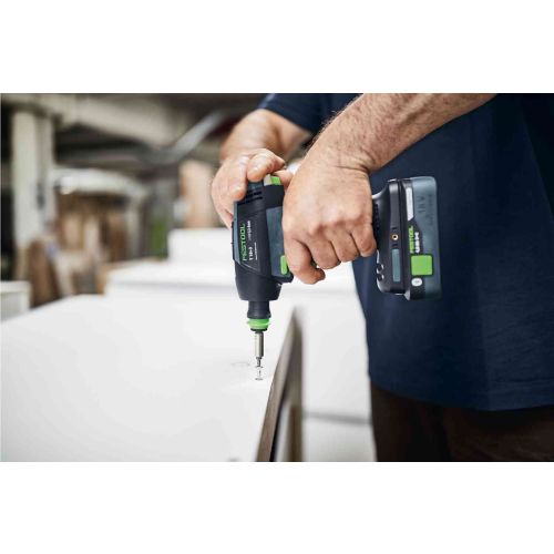 Perceuse-visseuse 18V T18+3HPC 4,0 I-Plus + 2 batteries 4Ah + chargeur + Systainer SYS3 - FESTOOL - 576446 pas cher Secondaire 2 L