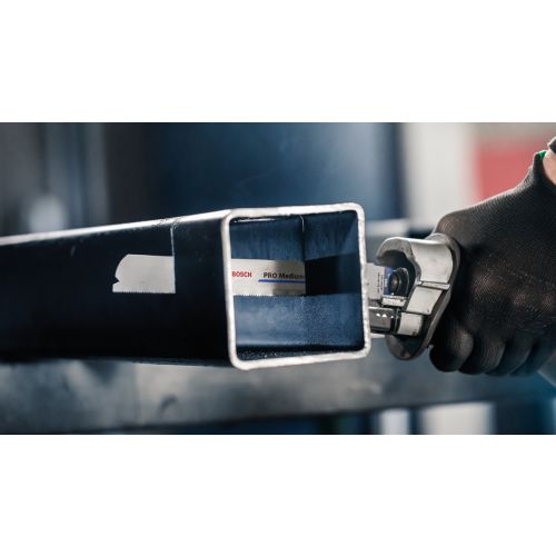 5 lames de scie sabre PRO Medium-Thick Metal precise S1137BEF 225 x 25 x 1,1 mm BOSCH 2608658994 photo du produit Secondaire 8 L