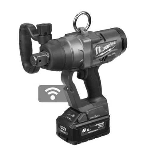 Boulonneuse à chocs 1'' 18V Fuel M18 ONEFHIWF1-802X avec fixation O’ring + 2 batteries 8Ah + chargeur + coffret HD BOX - MILWAUKEE TOOL - 4933459733 pas cher Secondaire 1 L