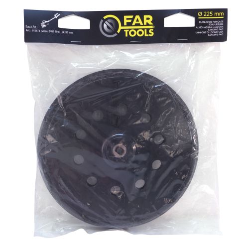 Plateau de ponçage diamètre 225 mm pour ponceuse DWS 750 FARTOOLS 113486 photo du produit Secondaire 1 L