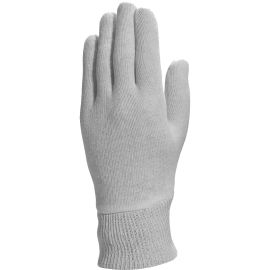 Gants tricotés coton Interlock Delta Plus poignet bord-côte - CO131 pas cher Principale M