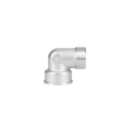 Coude mâle femelle 12x17 laiton - GARIS - D23502B pas cher Principale M