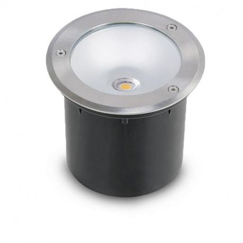 Spot LED encastrable sol rond en inox 230 V IP67 3 W 4000 K MIIDEX LIGHTING 70701 photo du produit Principale L