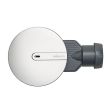 Bonde de douche SLIM+ extraplate H40 avec dôme ABS chromé WIRQUIN 30723392 photo du produit Secondaire 2 S