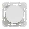 Bouton-poussoir ODACE 10A à vis finition brillante - SCHNEIDER ELECTRIC - S520206 pas cher