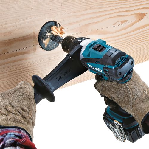 Perceuse-visseuse 18 V Li-Ion LXT + 3 batteries 5 Ah + chargeur en coffret MAKPAC MAKITA DDF458RT3J photo du produit Secondaire 3 L