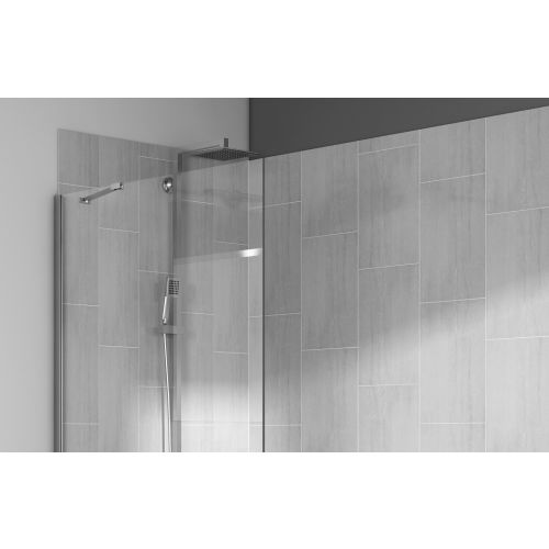 Barre de renfort d'angle pour paroi de douche FIDJI / OCEANE 6 et 8mm - PRADEL - 810132 pas cher Secondaire 2 L