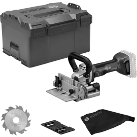 Fraiseuse à lamelles 18V Bosch GFF 18V-22 (sans batterie ni chargeur) en coffret L-Boxx - 0601620101 pas cher Principale M