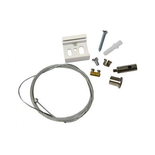 Kit de suspension pour rail 2 m blanc MIIDEX LIGHTING 8252 photo du produit Principale L