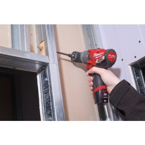 Perceuse à percussion 12 V M12 FUEL™ M12 FPDX-0 (sans batterie ni chargeur) 6 en 1 avec mandrins amovibles MILWAUKEE 4933464135 photo du produit Secondaire 5 L