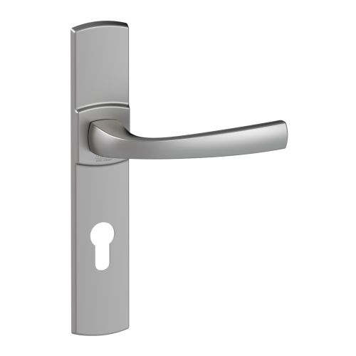 Ensemble sur grande plaque MUZE type cl&eacute; I finition chrom&eacute; velours - VACHETTE - 086444 pas cher