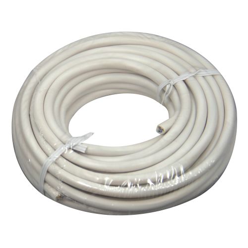 Câble domestique H05VV-F blanc 1,5mm² 10m - ELECTRALINE - 60107075J pas cher