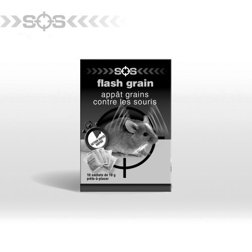 SOS flash grain appat grains contre les souris BSI pas cher Principale L