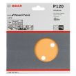 5 disques abrasifs C470 Best for Wood+Paint 150 mm 6 trous G120 pour ponceuses excentriques BOSCH 2608605089 photo du produit Secondaire 1 S
