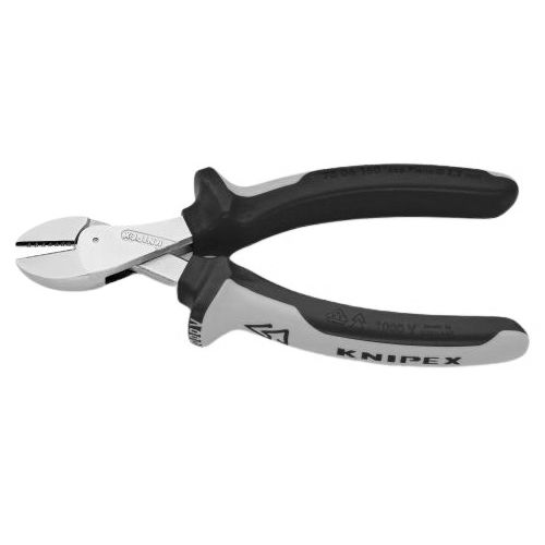Pince coupante de côté à forte démultiplication isolée 1000V X-CUT® 160mm - KNIPEX - 73 06 160 pas cher Secondaire 1 L