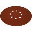 Jeu de 6 abrasifs plâtre diamètre 225 mm 8 trous grain 180 PEUGEOT OUTILLAGE 805416 photo du produit
