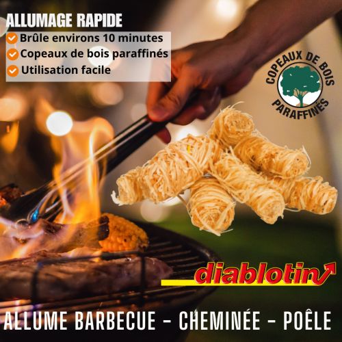 Allume-feu 64 fagotins DIABLOTIN AFEU8 photo du produit Secondaire 2 L