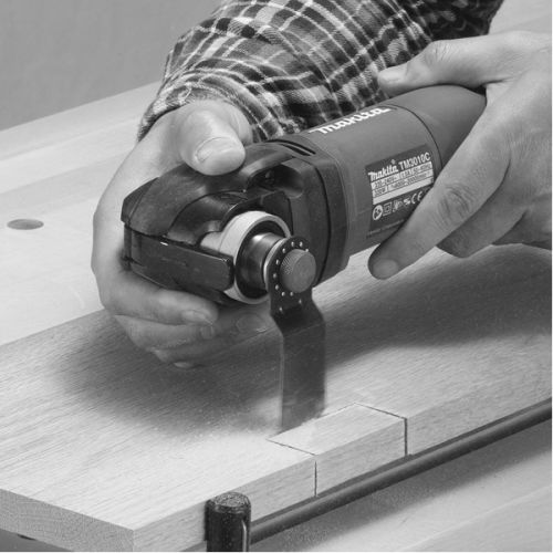 D&eacute;coupeur-ponceur multifonction 320W en coffret MAKPAC 2 + accessoires - MAKITA - TM3010CX3J pas cher Secondaire 3 L