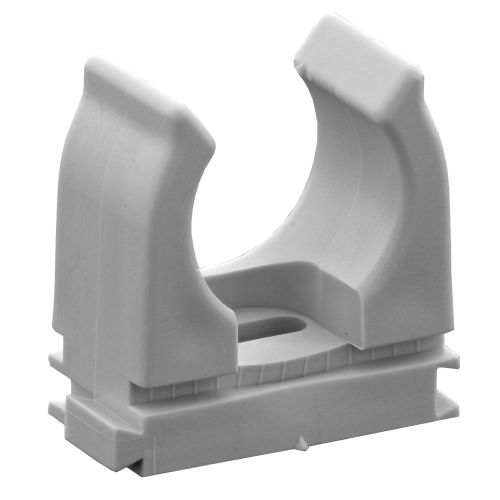 Collier plastique E-Clip diamètre 20mm boite de 100 - SPIT - 565032 pas cher