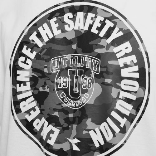 Tee-shirt de travail GRAPHIC ORGANIC à manches courtes blanc TM - DIADORA SPA - 702.176914 pas cher Secondaire 1 L