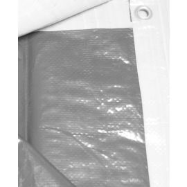 Bâche de couverture Jet7garden 140 gr blanc-vert en 10 x 12 m - J7GBACHCOUV140GRBV pas cher Principale M