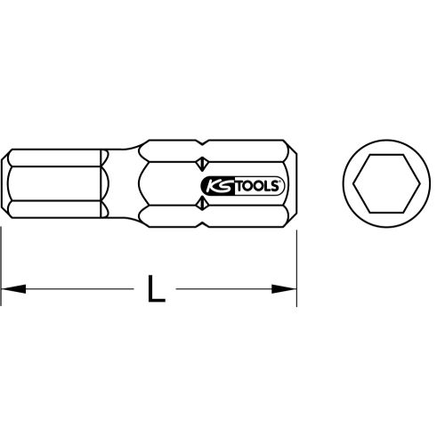 Douille tournevis ULTIMATE XZN 1/2'' 55 mm M4 KS TOOLS 911.5305 photo du produit Secondaire 1 L