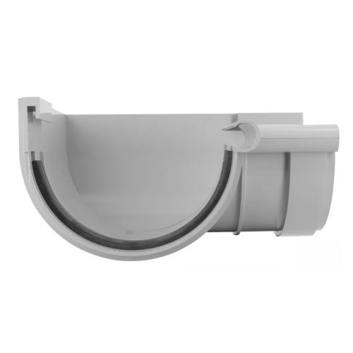 Angle intérieur à joint de gouttière 90° demi-ronde LG25 - NICOLL – AI25 pas cher Secondaire 1 L