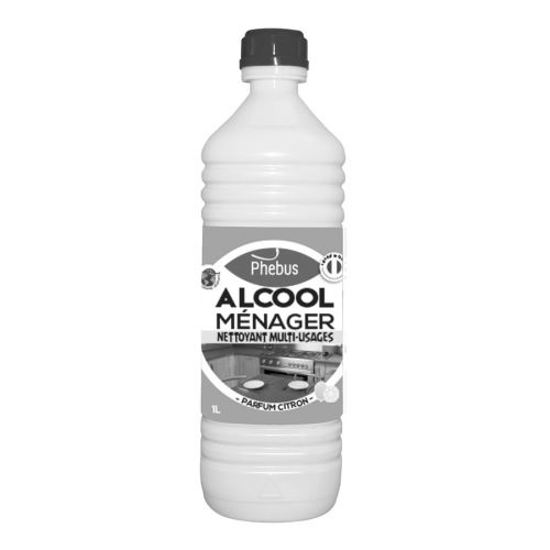 Alcool ménager multi-usages citron - PHEBUS - ALCOOL.CIT.1L pas cher Principale L