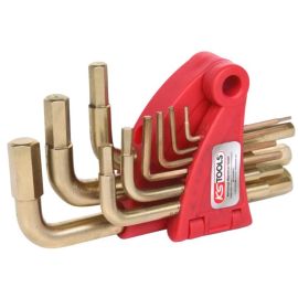 Jeu de 9 clés mâles BRONZEPLUS KS Tools sur support - 963.1513 photo du produit Principale M