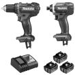 Pack 2 outils 18V (DDF482/DTD152) + 3 batteries 3Ah + chargeur + coffret MAKPAC - MAKITA - DLX2127J1 pas cher