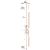Crémone en applique LOTHUS 2,5 m avec tringle noir RAL9005 HERACLES F-1870-NR photo du produit Principale XS