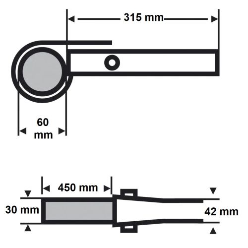Cl&eacute; &agrave; sangle - VIRAX - 11600 pas cher Secondaire 1 L