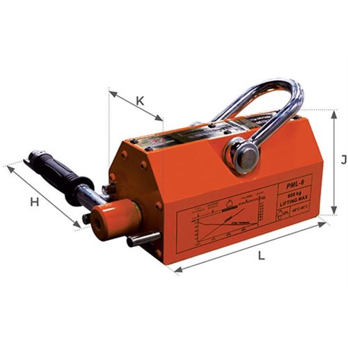 Levage magnétique Stockman 100 kg - LM-B100 photo du produit Secondaire 1 L