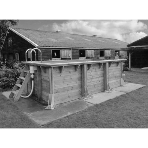 Piscine URBANPOOL 250x450 H140cm liner bleu 75/100 - UBBINK - 7504727 pas cher Secondaire 1 L