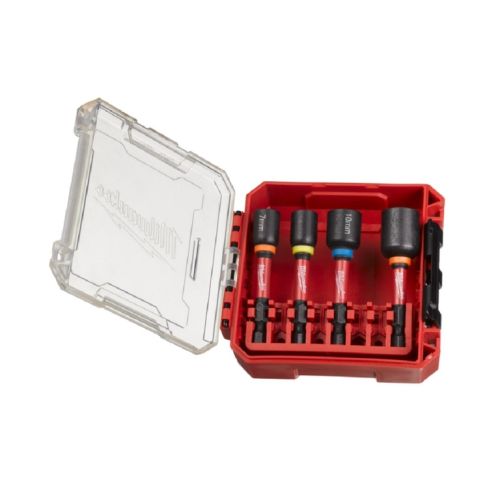 Set de 4 douilles magnétiques Shockwave™ Impact Duty MILWAUKEE 4932492445 photo du produit Secondaire 1 L