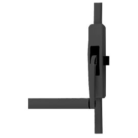 Barre antipanique Cross-bar 89 3 points noire 950mm droite - JPM - 890300-02-2Z pas cher Principale M