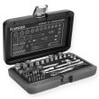 Coffret de douilles 1/4'' 40 pièces - HANGER - 251002 pas cher