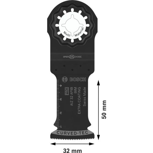 Boîte de 25 lames Starlock pour coupe plongeante BIM PRO AIZ 32 APIB 32 x 50 mm BOSCH 2608669069 photo du produit Secondaire 1 L