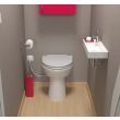 Cuvette WC à broyeur intégré SANICOMPACT 43 ECO + option lave-mains SFA C43LV photo du produit Secondaire 3 S