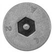 Vis à métaux tête fraisée hexagonale creuse inviolable A2 DIN 7991 3X16 boîte de 100 - ACTON - 628013X16 pas cher Secondaire 1 S
