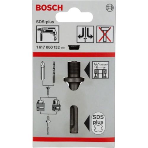 Queue d'emmanchement SDS Plus pour mandrin 1/2'' - 20 BOSCH 1617000132 photo du produit Secondaire 2 L