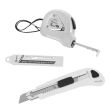 Lot mètre aluminium + cutter professionnel - HANGER - 140001 pas cher