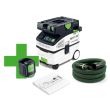 Aspirateur CLEANTEC 1200 W CTL MIDI I CT-F classe L 15 L + avec accessoires FESTOOL 578038 photo du produit