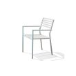 Fauteuil de jardin empilable GASTON gris marin - DCB GARDEN - GASTON-FT-GRIS pas cher