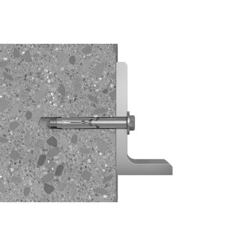 Chevilles à douille traversant FSA 8x85/40 S acier électrozingué boîte de 50 - FISCHER - 68521 pas cher Secondaire 2 L