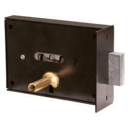 Serrure monopoint en applique Mermier incrochetable p&ecirc;ne dormant longueur 110 mm 4 gorges gauche &ndash; M-107111 pas cher Principale M