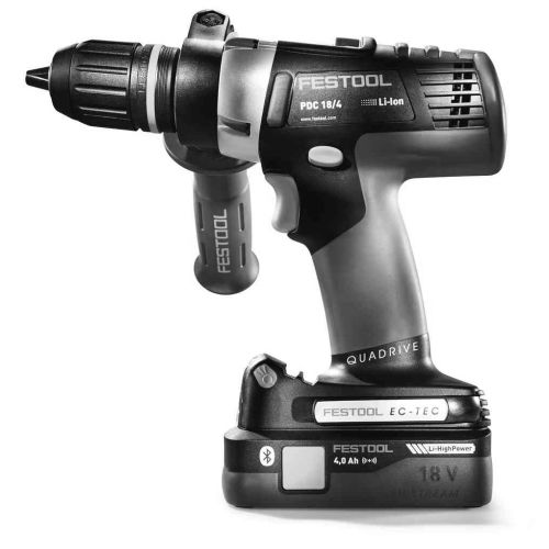 Perceuse-visseuse à percussion 18V QUADRIVE PDC 18/4 I-Plus + 2 batteries + chargeur - FESTOOL - 576467 pas cher Secondaire 2 L