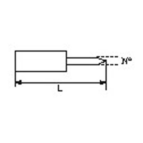 Set 3 embouts 1/4'' tendres Phillips® pour matériaux durs PH N°0 - SAM OUTILLAGE - E-111-PH0 pas cher Secondaire 1 L